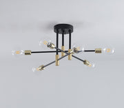 Personalized Wrought Iron Bedroom Dining Room Lamp LED Bedroom Lamp