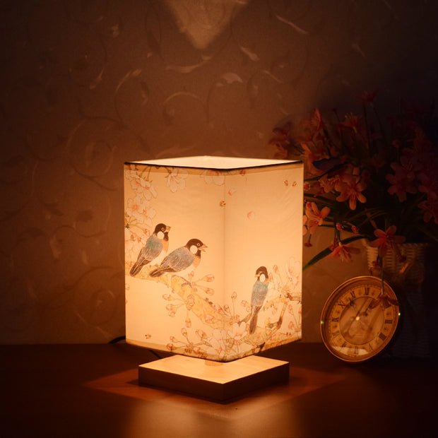 New Retro Style Bedside Night Light Warm