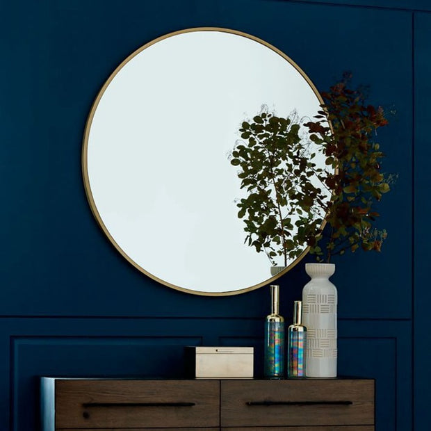 Bathroom wall bathroom mirror wall hanging decorative mirror