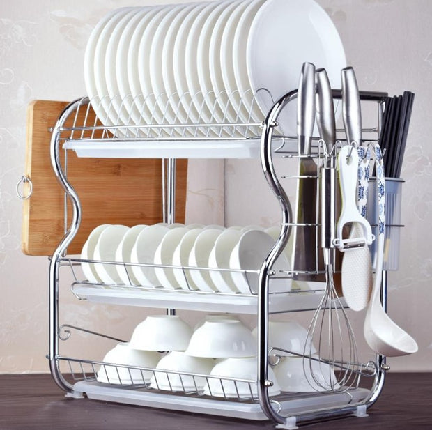 Dish rack storage rack kitchen shelf