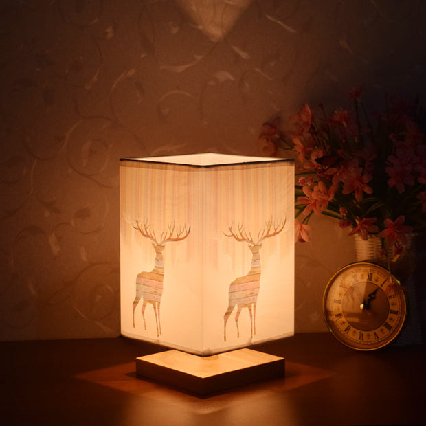 New Retro Style Bedside Night Light Warm