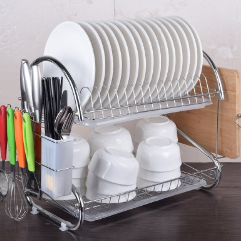 Dish rack storage rack kitchen shelf