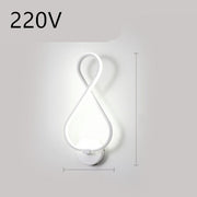 led wall lamp nordic minimalist bedroom bedside lamp