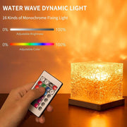 Ocean Wave Projector Glow Lamp Home Office Bar Restaurant Underwater Projector Night Light