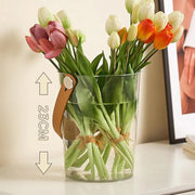 Flower Art Home Vase Household Transparent Flower Bucket Garden Pots