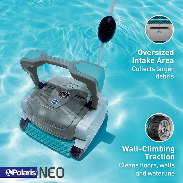 Robotic Pool Cleaner,  for InGround Pools up to 40ft, Wall Climbing