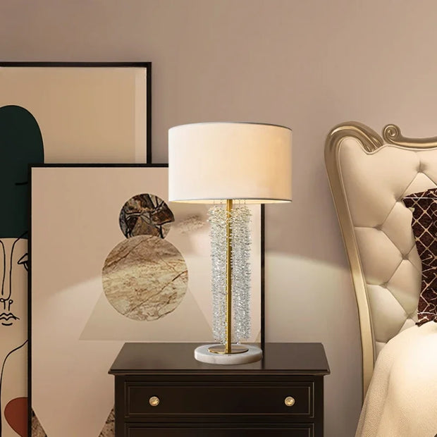 Lighting Bedroom Bedside Indoor Decorative Modern Crystal Led Table Lamp