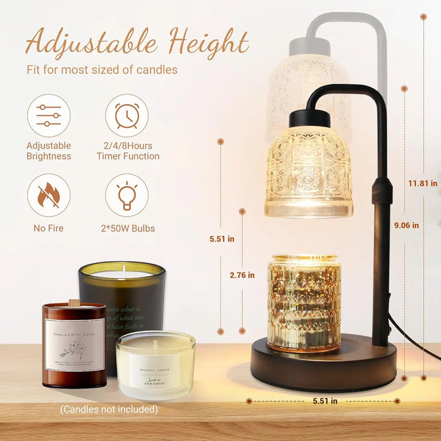 Timing Aromatherapy Candle Table Gift Desk Lamp