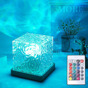 Ocean Wave Projector Glow Lamp Home Office Bar Restaurant Underwater Projector Night Light