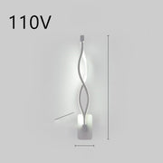 led wall lamp nordic minimalist bedroom bedside lamp