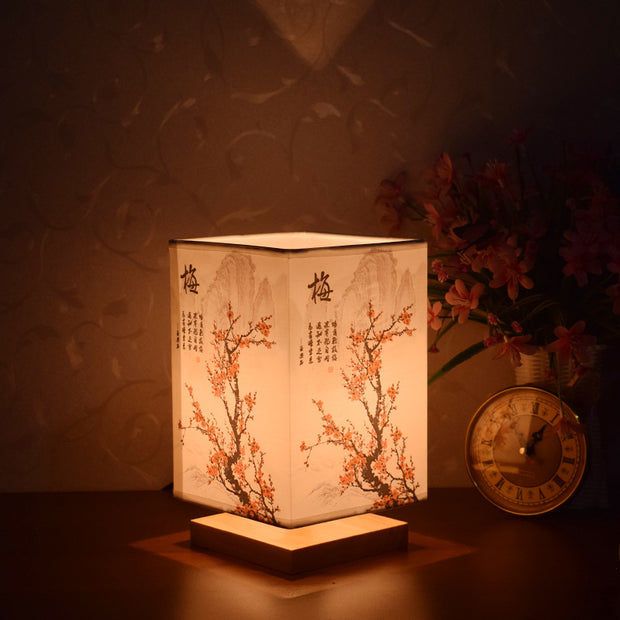 New Retro Style Bedside Night Light Warm